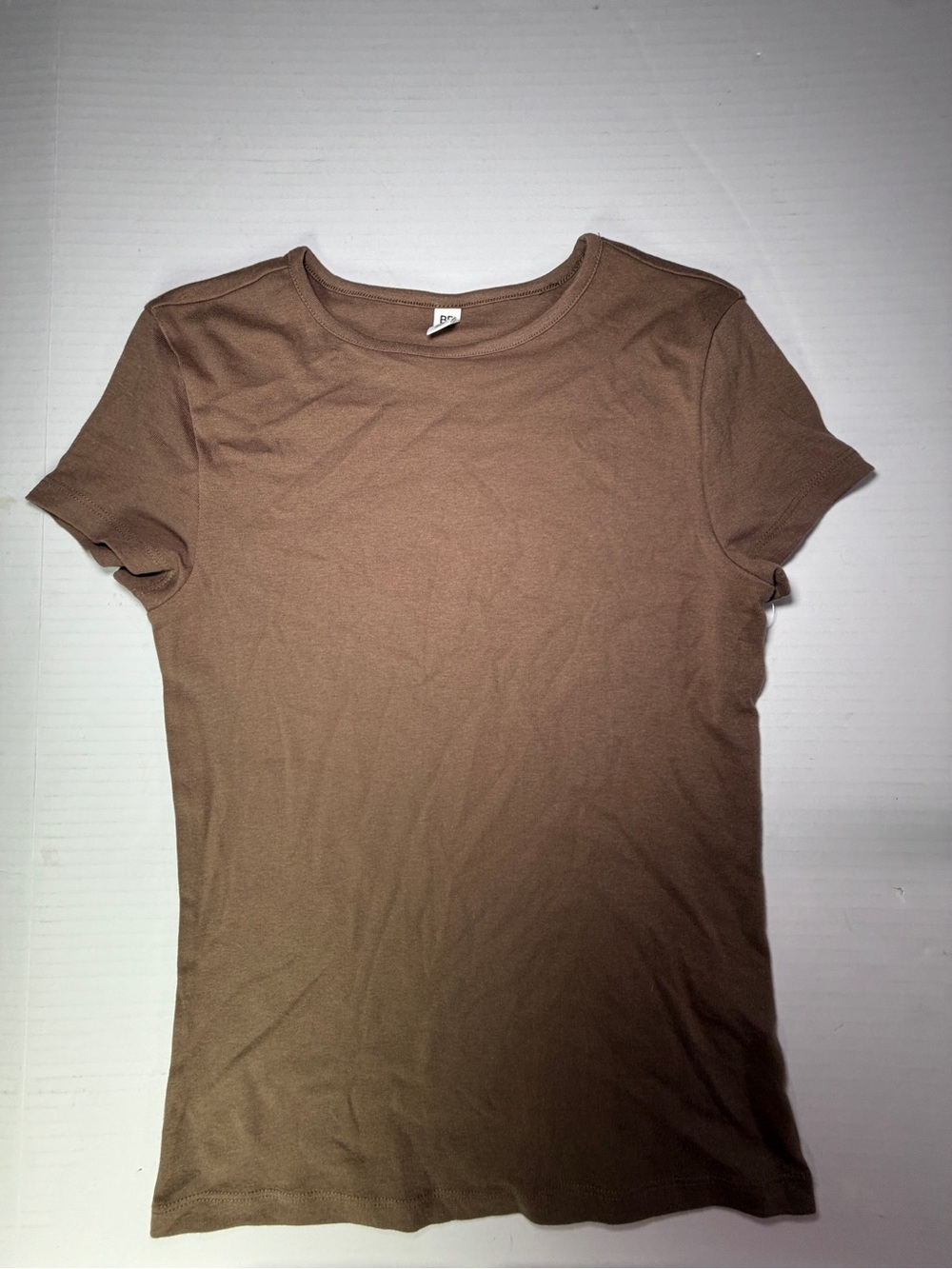 bp NWOT Short Sleeve Crewneck Tee in Brown